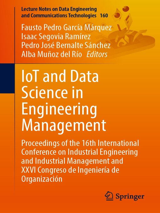 Title details for IoT and Data Science in Engineering Management by Fausto Pedro García Márquez - Available
